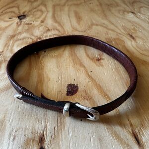 Vintage Cole Haan Handcrafted Braided Leather Belt - Size 34